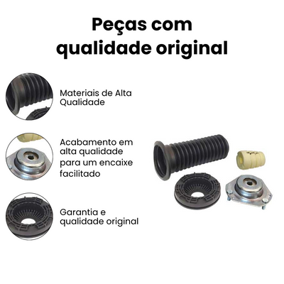 Kit Amortecedor Dianteiro Direito/Esquerdo Completo Fiesta - Imagem 3