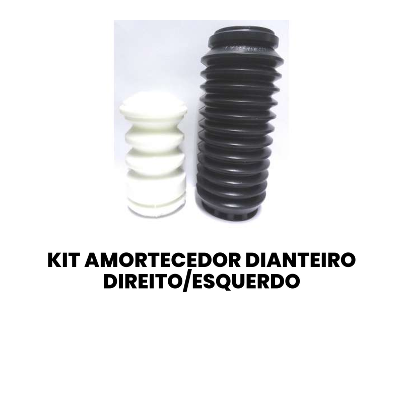 Kit Amortecedor Tras Dir Esq Gol G2 G3 G4 Parati Saveiro Voyage VW - Imagem 2