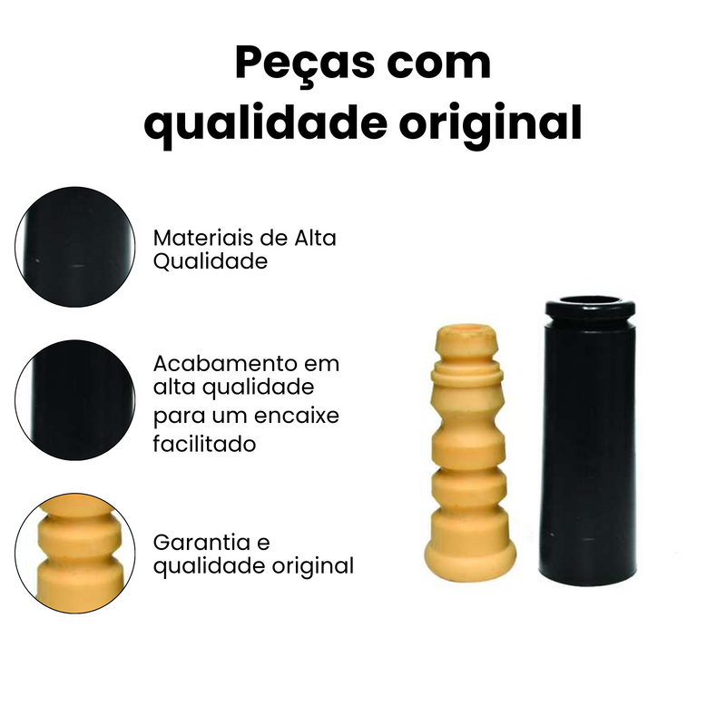 Kit Amortecedor Tras Dir Esq Volkswagen Golf New Beetle - Imagem 3