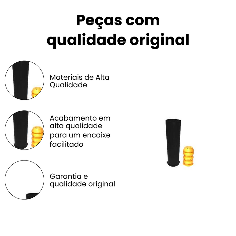 Kit Amortecedor Tras Dir Esq Fiat Grand Siena Mobi Palio Uno - Imagem 3