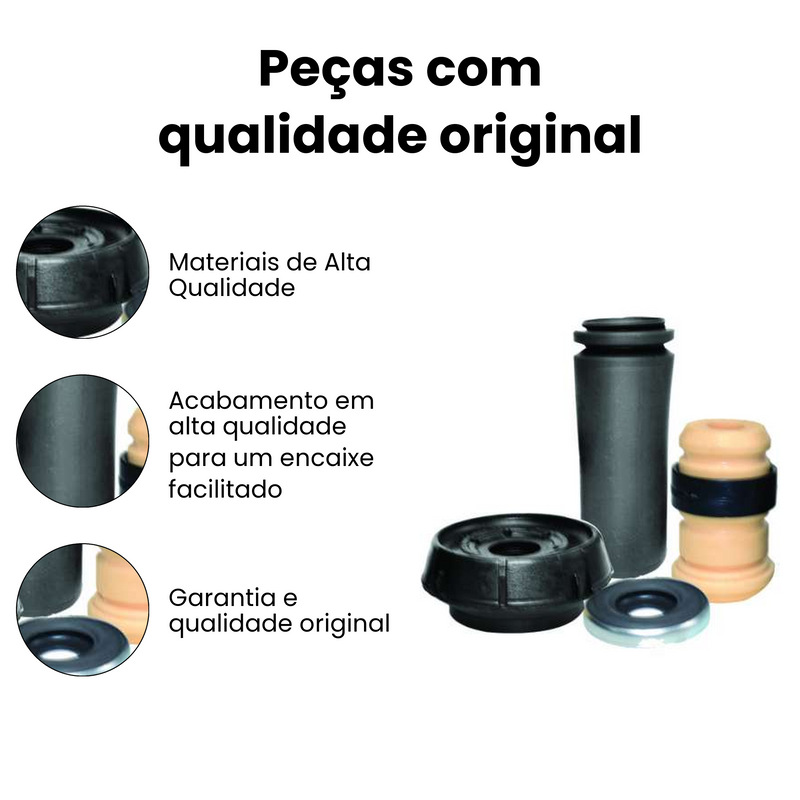 Kit Amortecedor Diant Dir Esq Renault Clio Clio Grand Tour C - Imagem 3