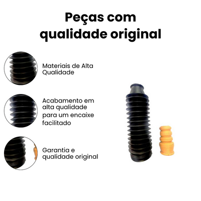 Kit Amortecedor Dianteiro Direito Esquerdo Honda Fit - Imagem 3