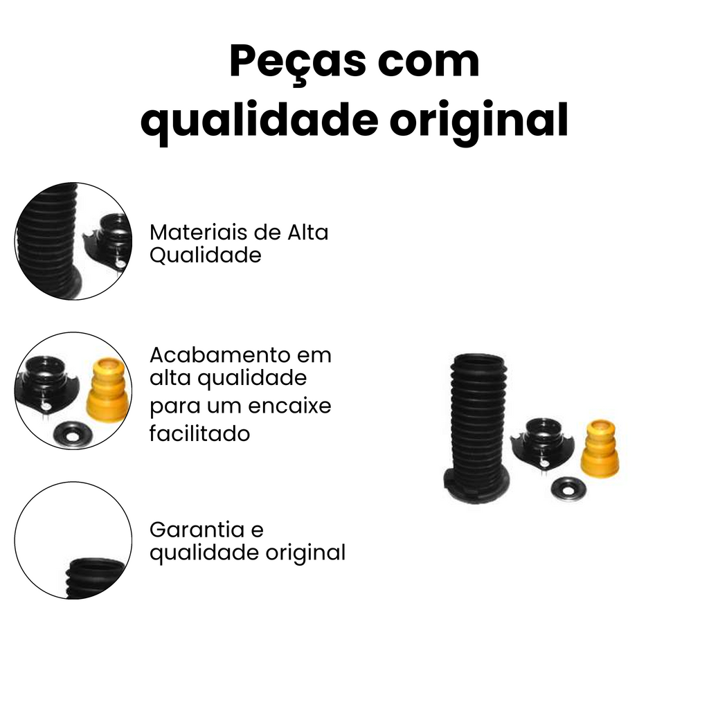 Kit Amortecedor Dianteiro Esquerdo Honda Civic - Imagem 3