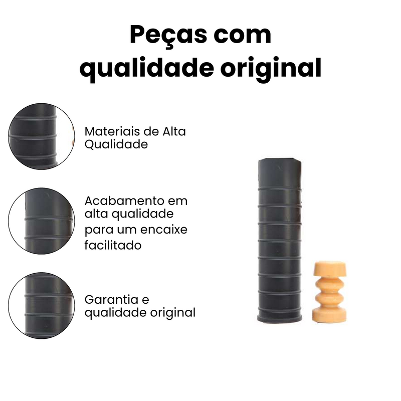 Kit Amortecedor Tras Dir Esq Fiat Mobi Grand Siena Palio Uno - Imagem 3