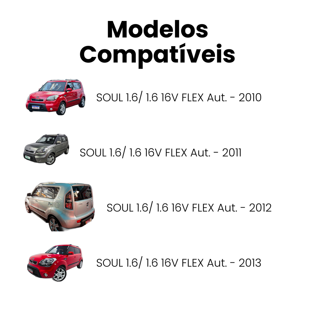 Kit Batentes Amortecedor Traseiro Kia Soul - Imagem 4