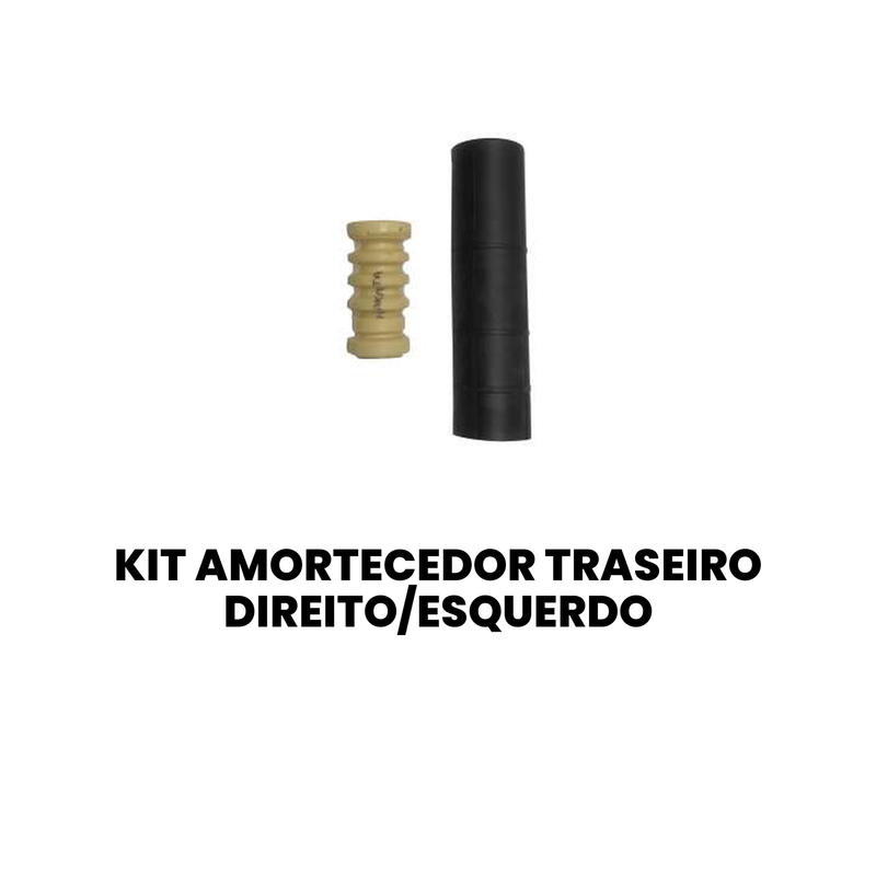 Kit Amortecedor Tras Dir Esq Nissan Grand Livina Livina Tiid - Imagem 2