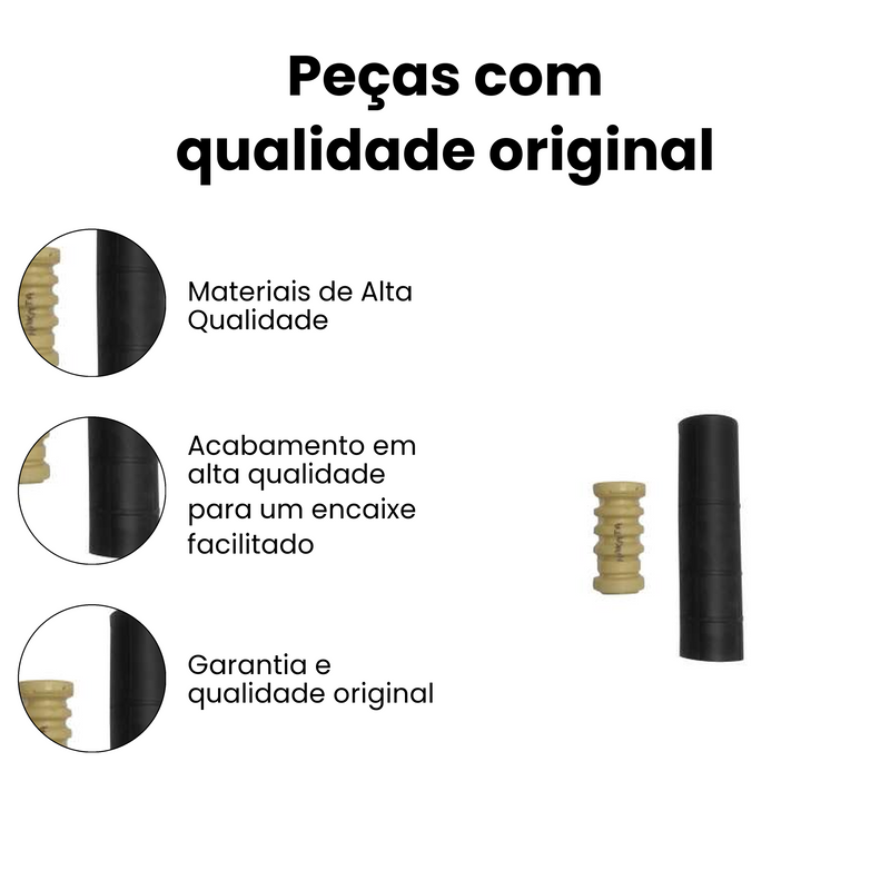 Kit Amortecedor Tras Dir Esq Nissan Grand Livina Livina Tiid - Imagem 3