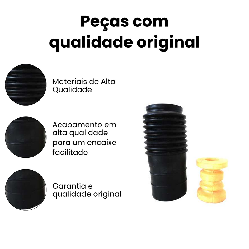 Kit Amortecedor Diant Dir Esq Nissan March Versa - Imagem 3