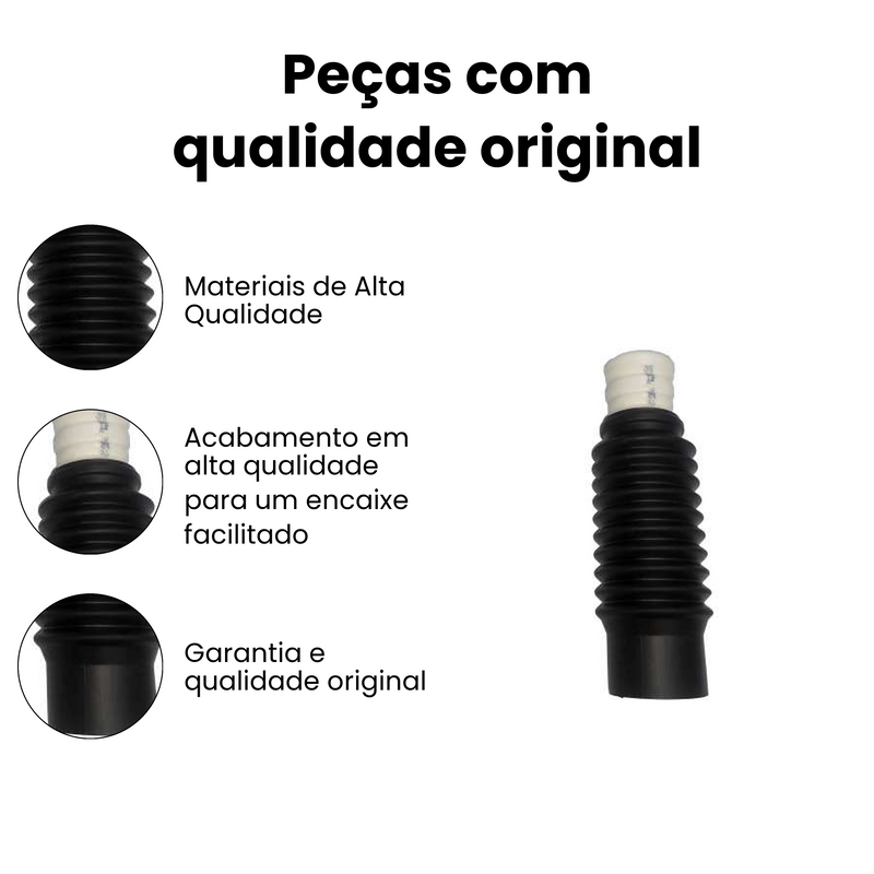 Kit Amort Diant Dir Esq Fiat Punto 1.4 1.6 1.8 Toyota Etios - Imagem 3