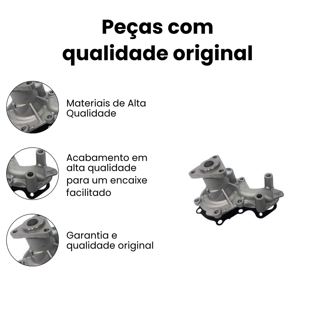 Bomba Água Ford Ka 1.0 12V Ti-VCT Original - Imagem 3