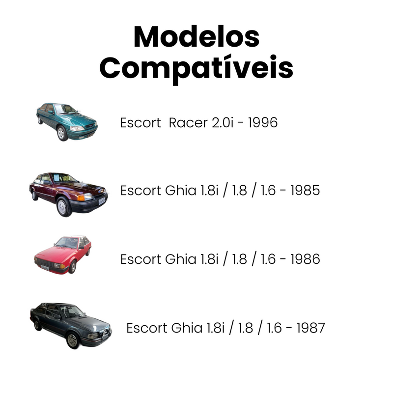 Bomba Água Ford Escort Volks Gol Parati Voyage - Imagem 4