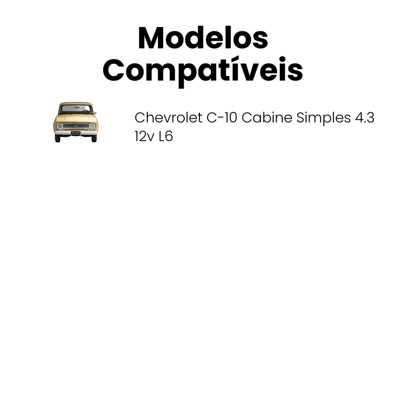Bomba Água Chevrolet C-10 4.3 L6 1964-1977 - Imagem 4