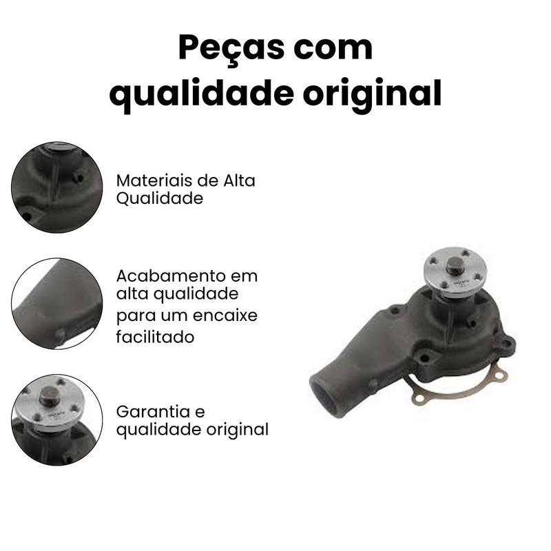 Bomba Água GM Veraneio 1976-1984 - Imagem 3