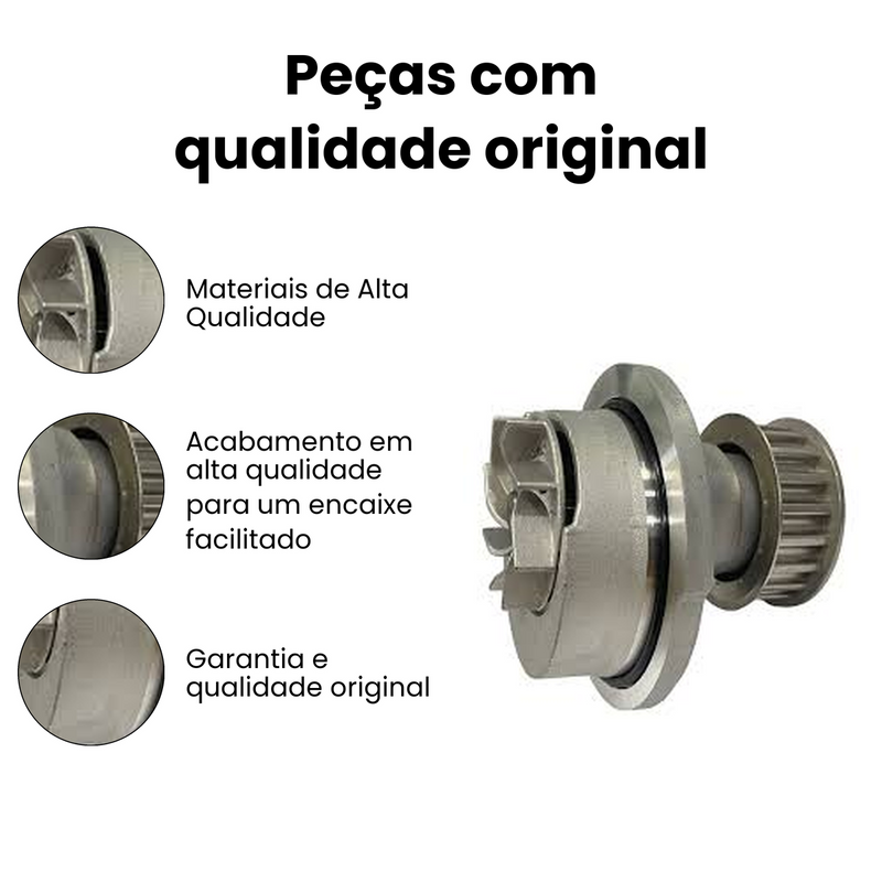 Bomba Água Chevrolet Agile 2000-2015 Celta 2002-2012 Classic - Imagem 3