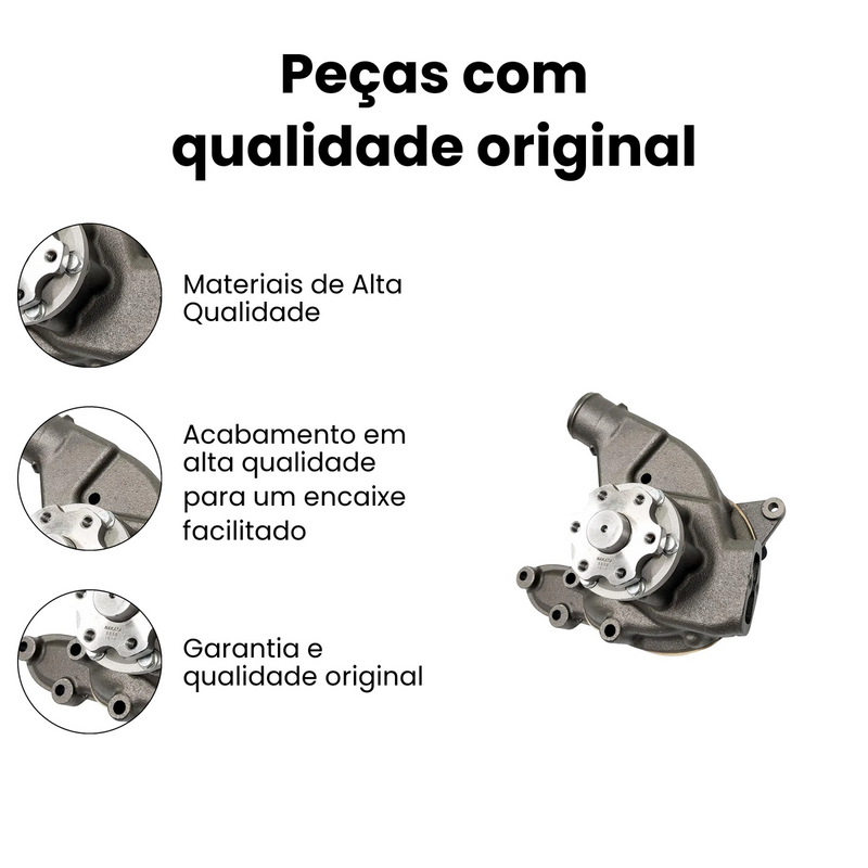 Bomba Água Mercedes Benz 1111 1113 1116 1313 1316 1513 1516 - Imagem 3