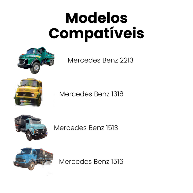 Bomba Água Mercedes Benz 1111 1113 1116 1313 1316 1513 1516 - Imagem 4