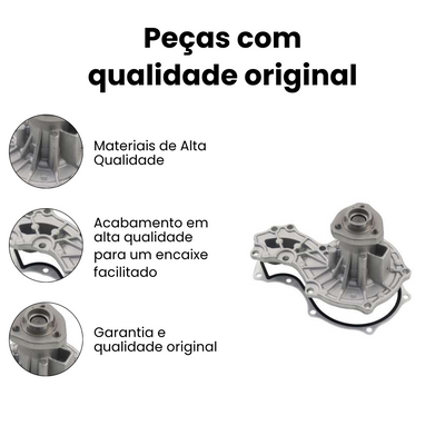 Bomba de Água Volkswagen Ford Saveiro Parati AP - Imagem 3