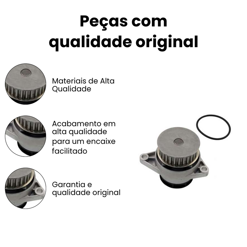 Bomba Água Volkswagen Gol Parati - Imagem 3