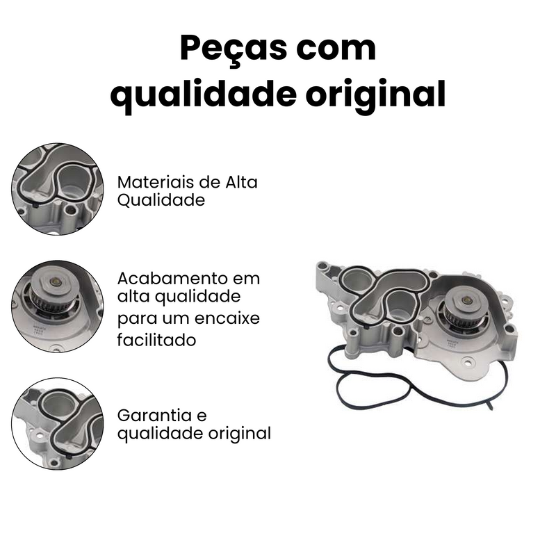 Bomba Água Volkswagen Crossfox Fox - Imagem 3