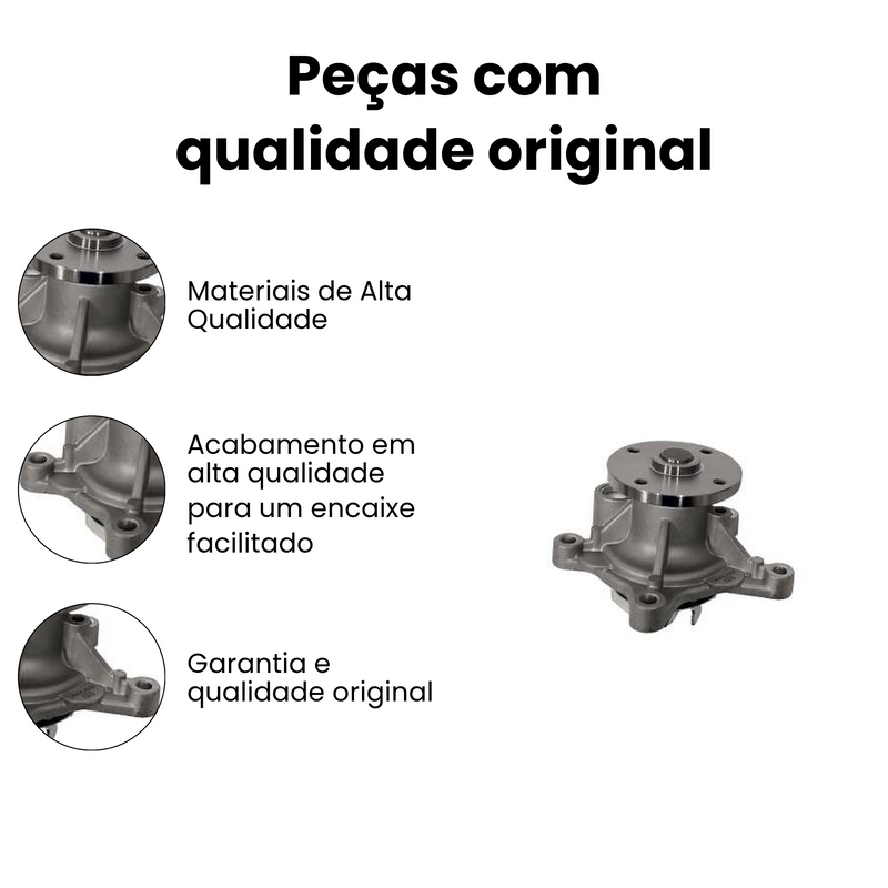 Bomba Água Hyundai HB20 1.6 16V Creta 1.6 16V - Imagem 3