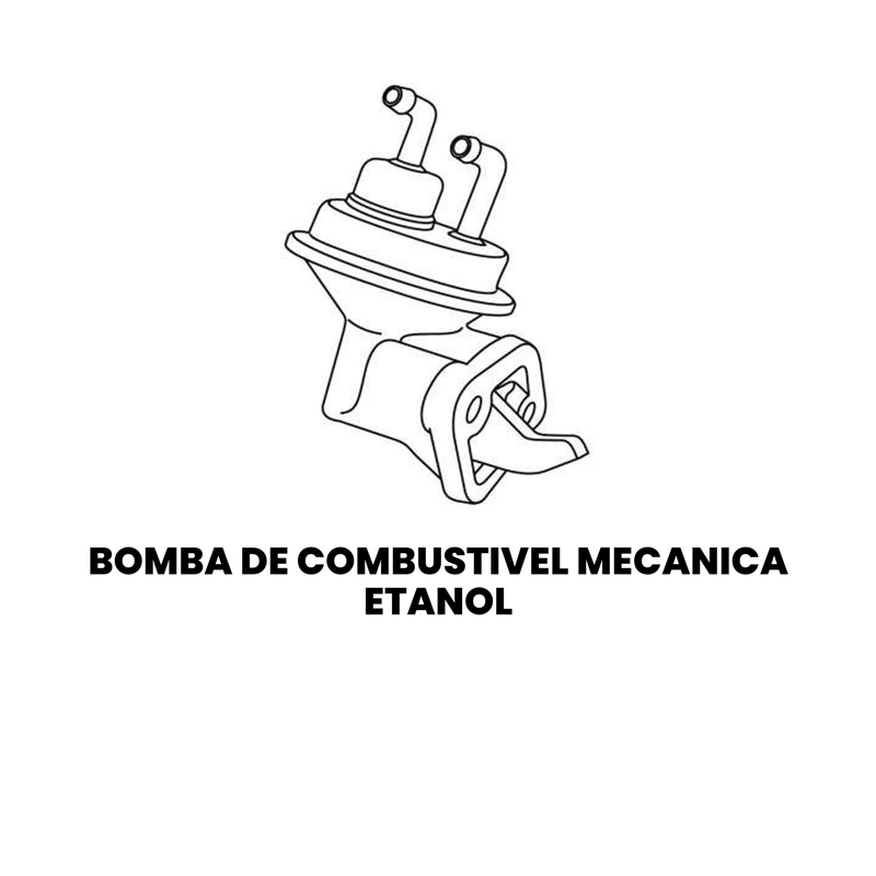 Bomba Comb Mec Etanol VW Gol Voyage Ford Escort Belina Del R - Imagem 2
