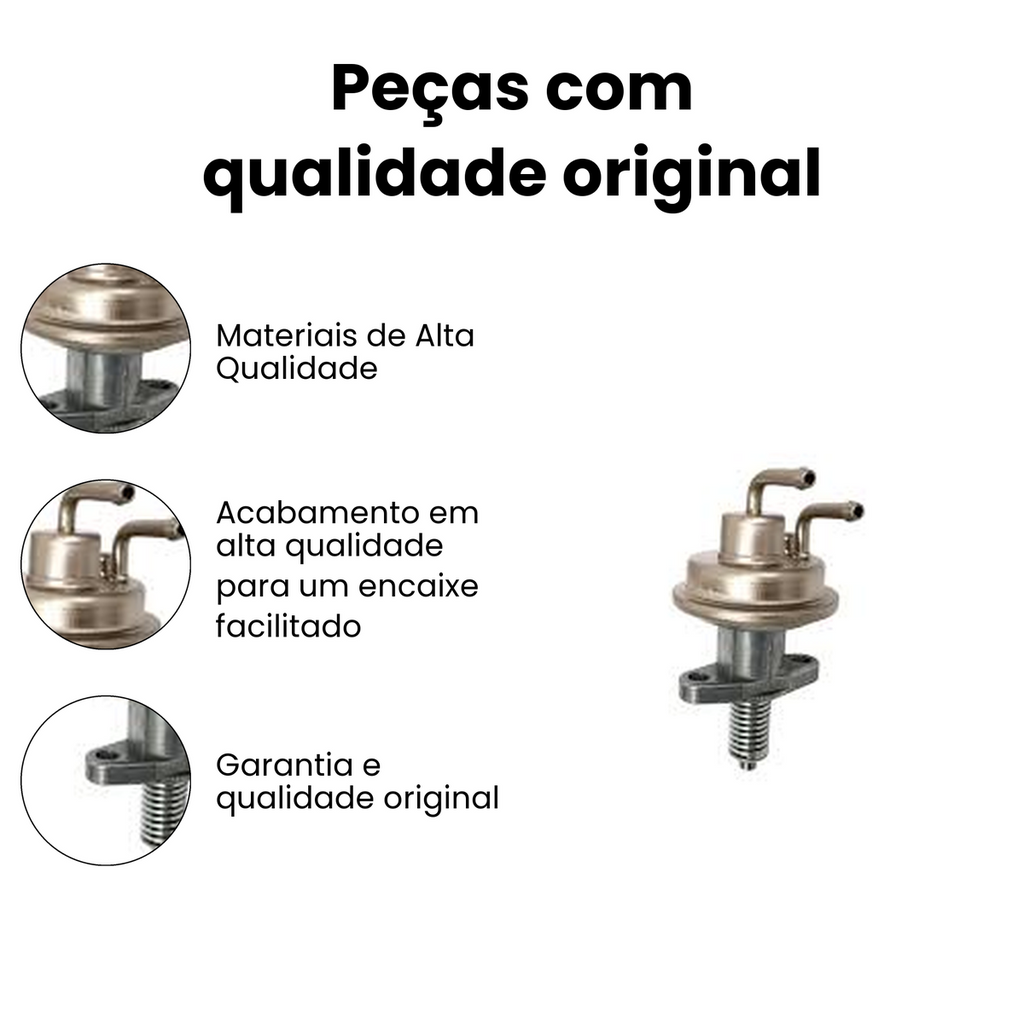Bomba Combustível Mecânica Gasolina GM Chevette 1.0 1.4 1.6 - Imagem 3