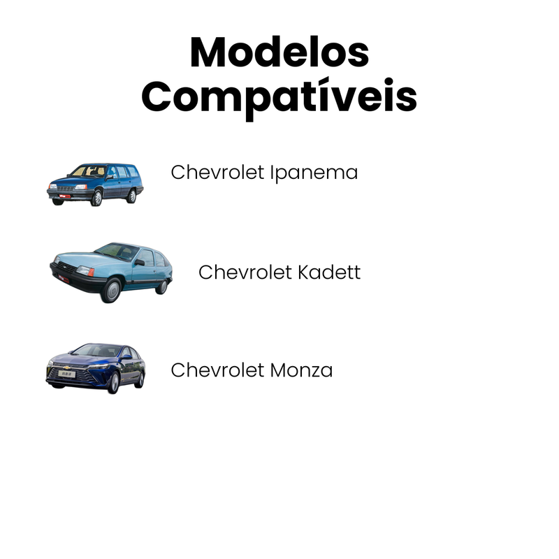 Bomba Combustível Mecânica Gasolina Chevrolet Monza Kadett I - Imagem 4