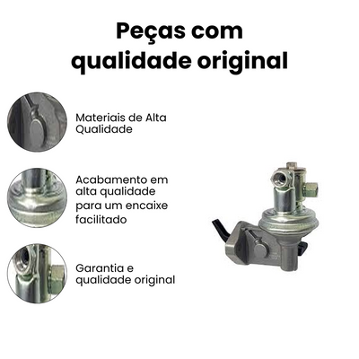 Bomba Combustível Mecânica Diesel Perkins 6357 6358 1979-198 - Imagem 3