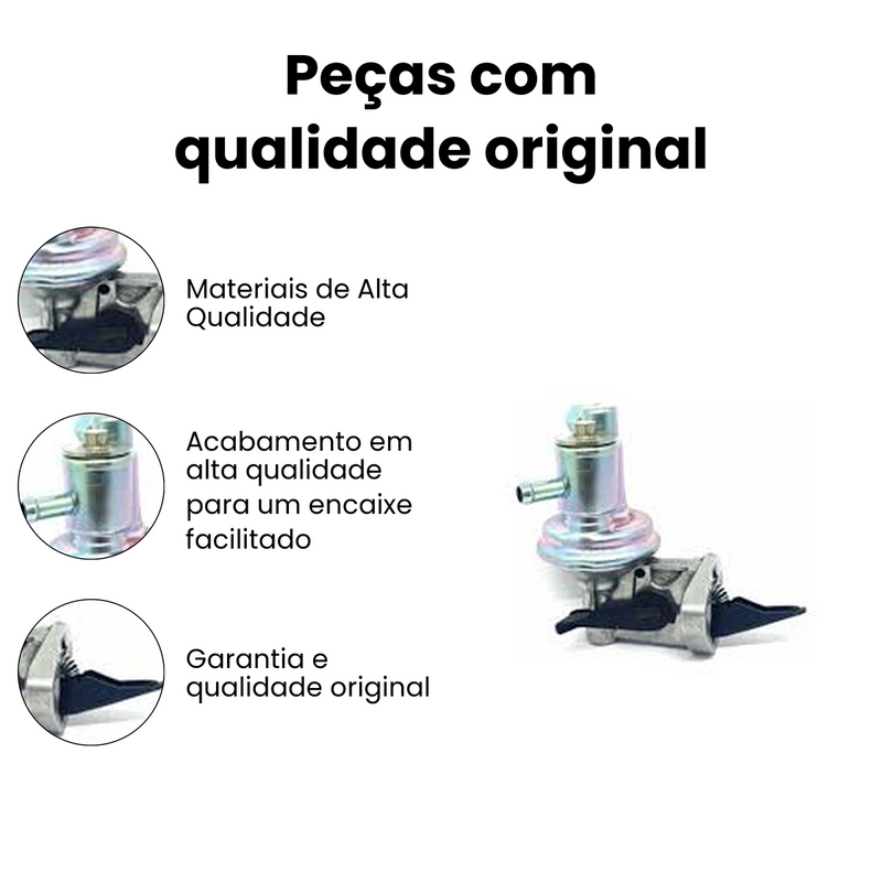 Bomba Combustível Mecânica Diesel Agrale 8.500 94-99 VW 7.10 - Imagem 3