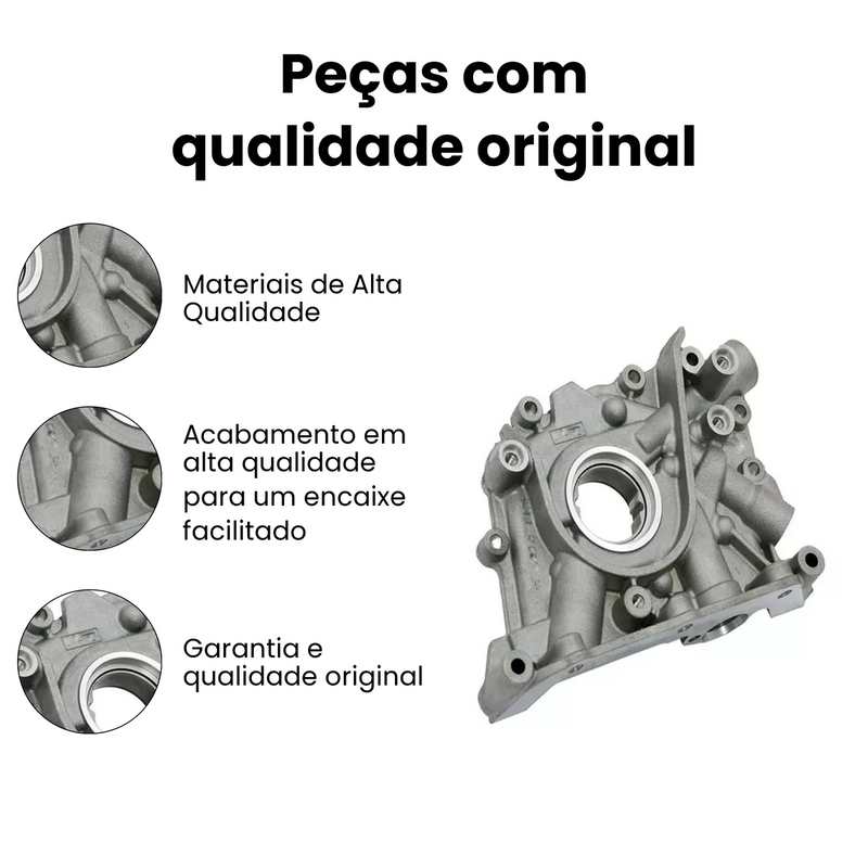 Bomba Óleo Ford Fiesta Ecosport Ka Focus 1996-2019 - Imagem 3