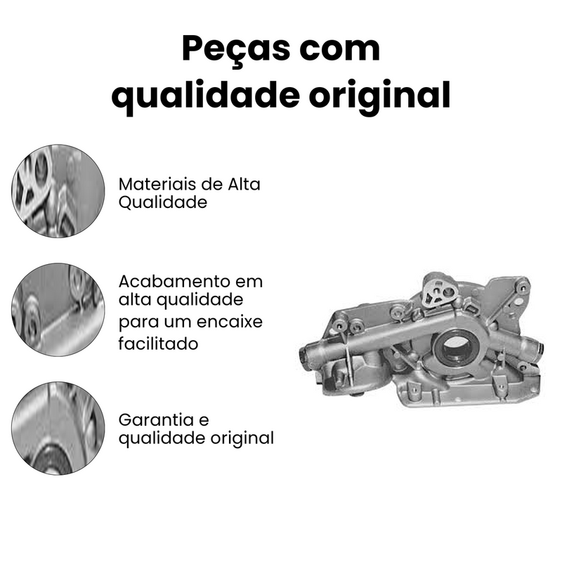 Bomba Óleo Opel Astra 1998-2009 Zafira 1999-2005 - Imagem 3