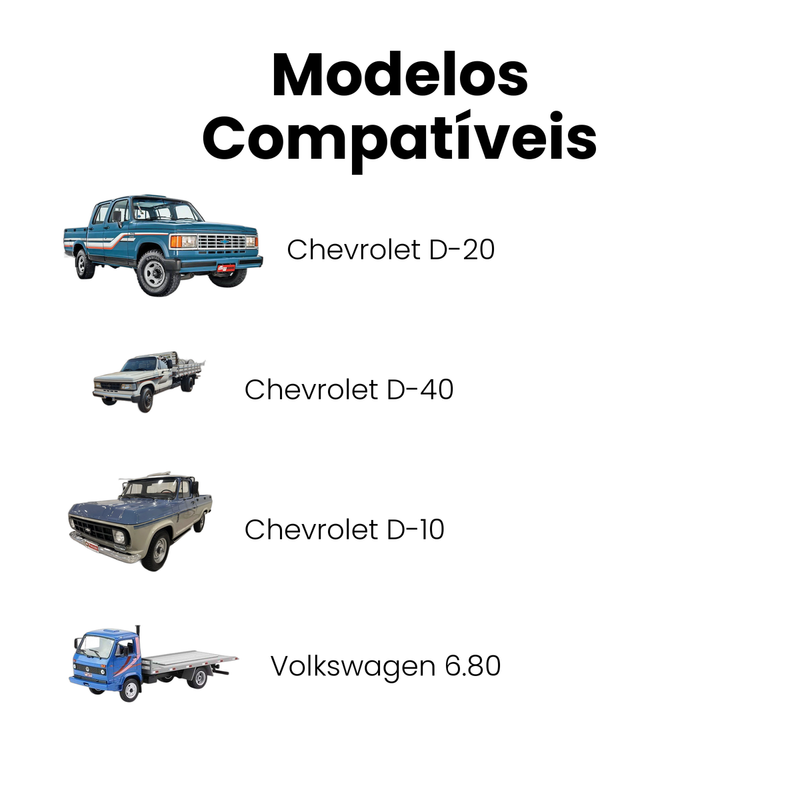 Bomba de Óleo Chevrolet Silverado D-10 D-20 D-40 2000 VW 6.8 - Imagem 4