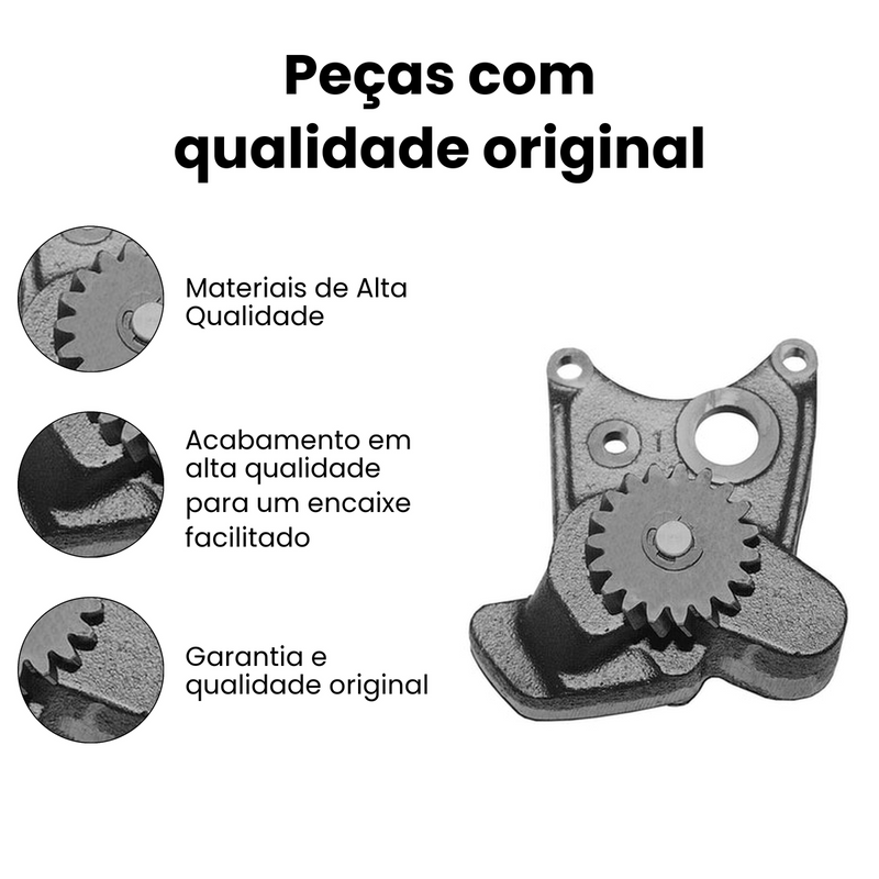 Bomba de Óleo Chevrolet Silverado D-10 D-20 D-40 2000 VW 6.8 - Imagem 3