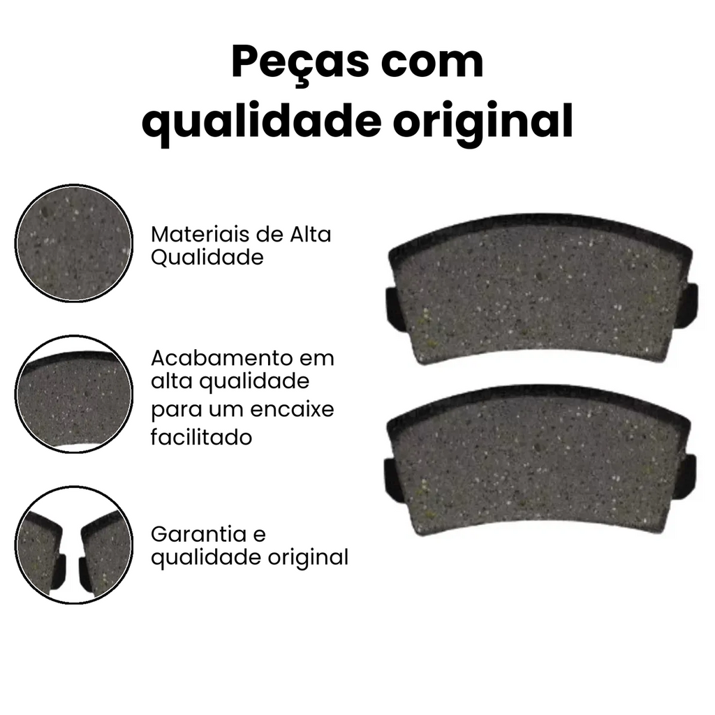 Pastilha de Freio Dianteira- NKF1001P - Imagem 3