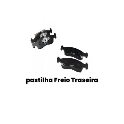 Pastilha de Freio Traseira Nakata Elba - Imagem 2