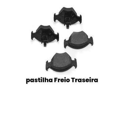 Pastilha de Freio Traseira Nakata Gol Gol - Imagem 2