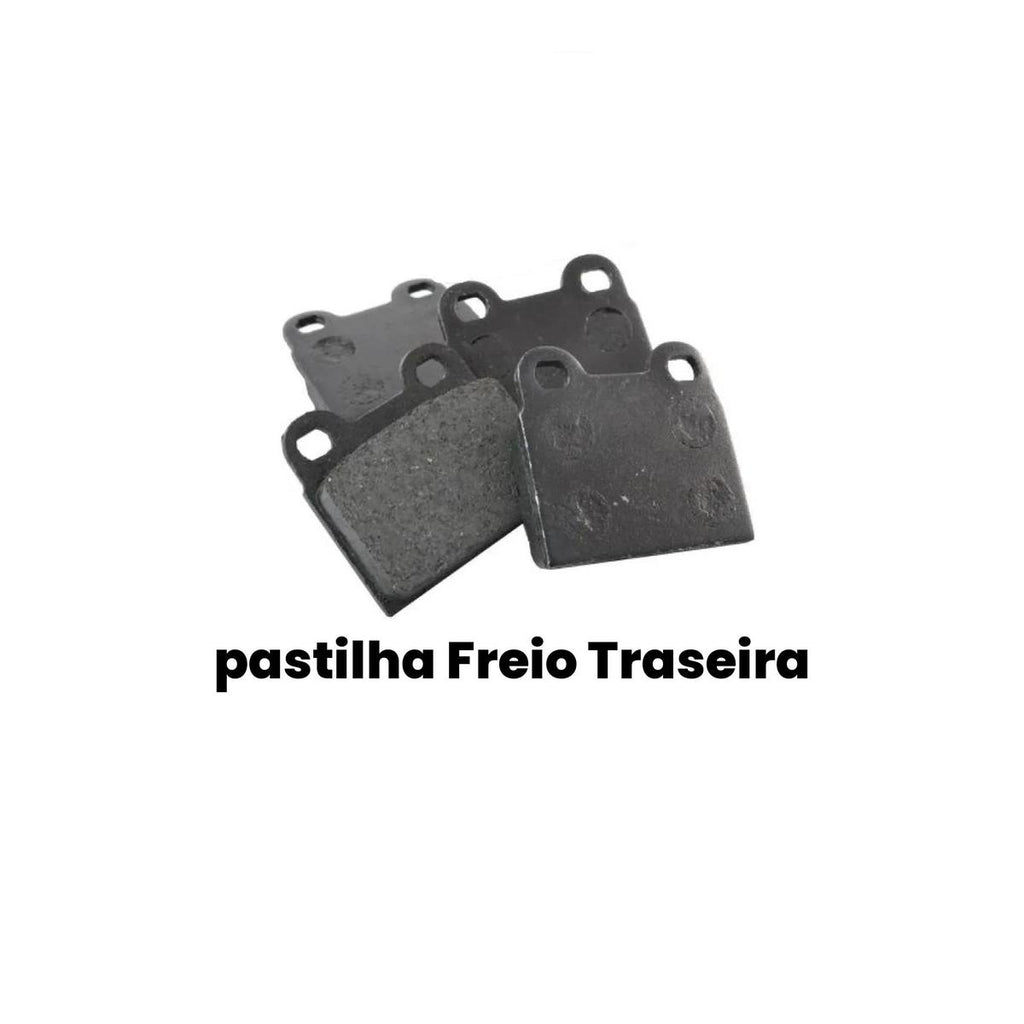 Pastilha de Freio Traseira Fusca - Nakata - Imagem 2