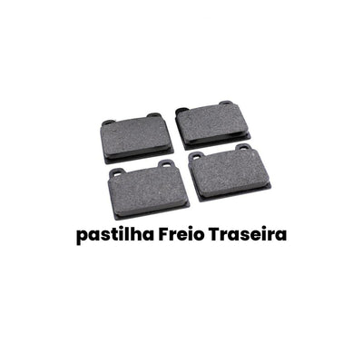 Pastilha de Freio Traseira Nakata Kombi - Imagem 2