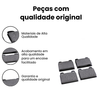 Pastilha de Freio Traseira Nakata Kombi - Imagem 3