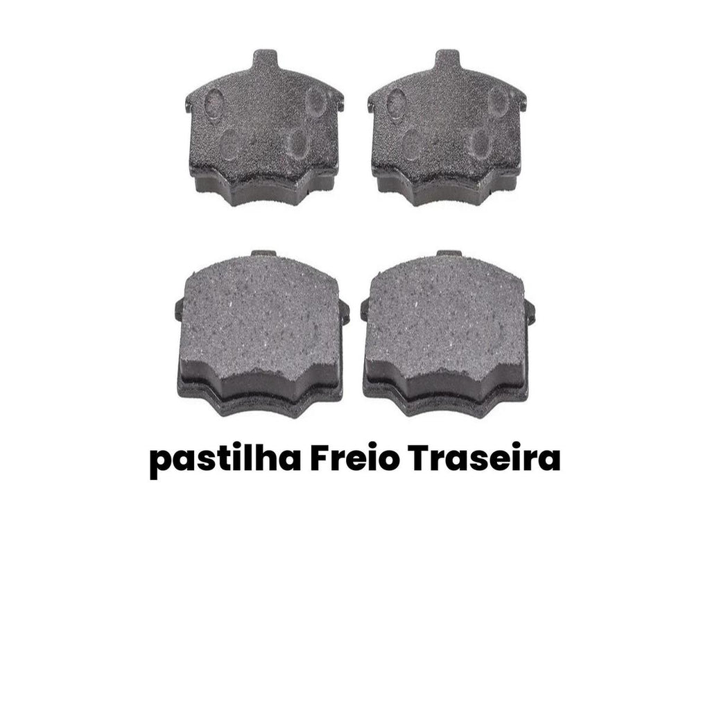 Pastilha de Freio Traseira Nakata DEL PAMPA - Imagem 2