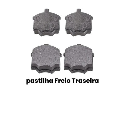 Pastilha de Freio Traseira Nakata DEL PAMPA - Imagem 2