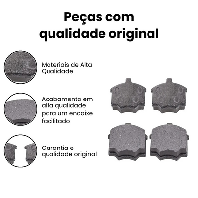 Pastilha de Freio Traseira Nakata DEL PAMPA - Imagem 3