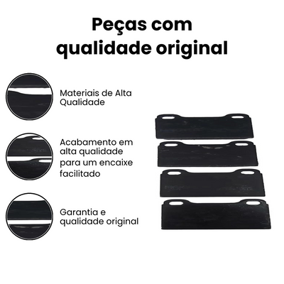 Pastilha de Freio Traseira Nakata - Chevette - Imagem 3