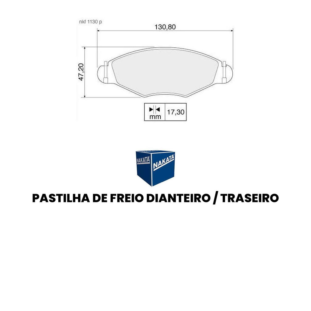 Pastilha Freio Cargo/Constellation/Delivery 2000-2015 - Imagem 2