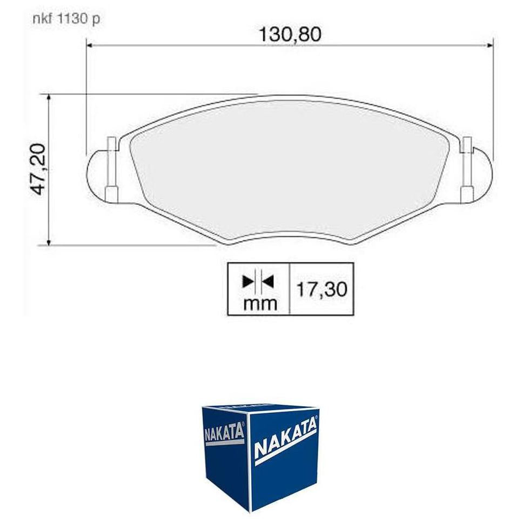 Pastilha Freio Cargo/Constellation/Delivery 2000-2015 - Imagem 1