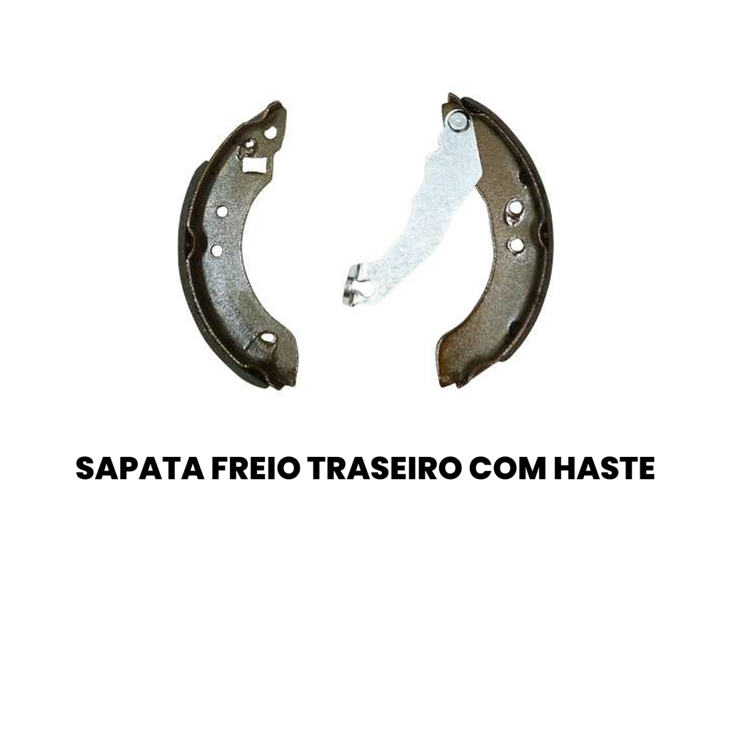 Sapata Freio Traseiro Com Haste Ford Escort - Imagem 2
