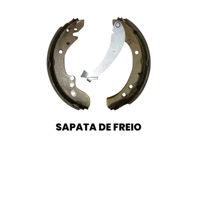 Sapata De Freio Traseira Com Haste Citroen Jumper - Imagem 2