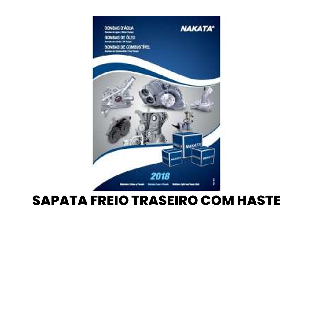 Sapata Freio Traseiro c/ Haste Fiat Ducato - Imagem 2