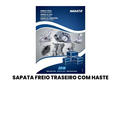 Sapata Freio Traseiro c/ Haste Fiat Ducato - Imagem 2