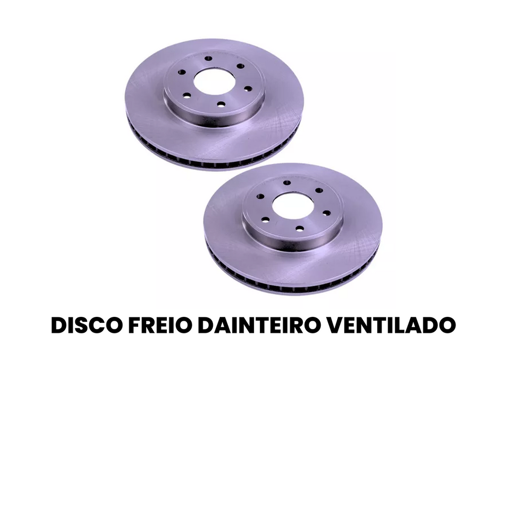 DISCO FREIO DIANTEIRO VENTILADO NISSAN NKF6203 - Imagem 2